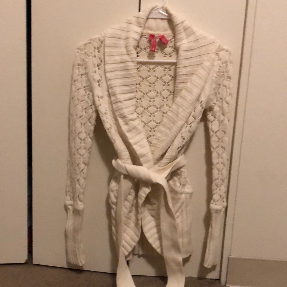 Charlotte cream sweater, size XS
